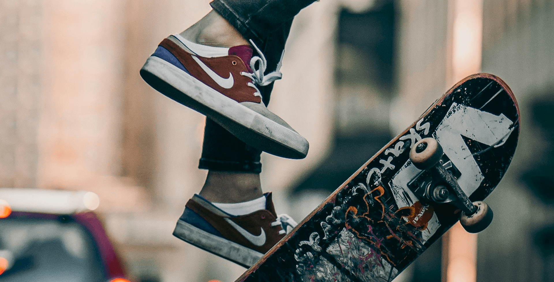 Custom Skateboard Background